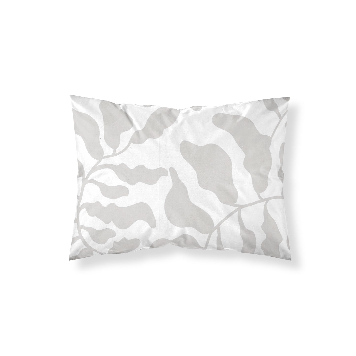 Funda de almohada 100% algodón Chame Gris