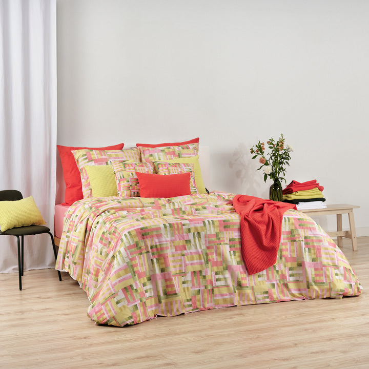 Housse de couette Diss Strawberry 100% coton