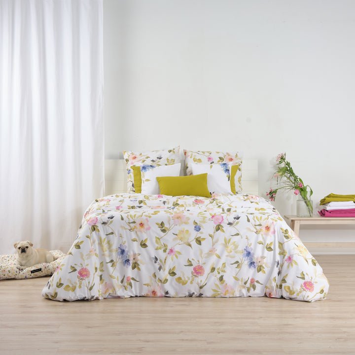 Funda nórdica Leeds Verde 100% algodón