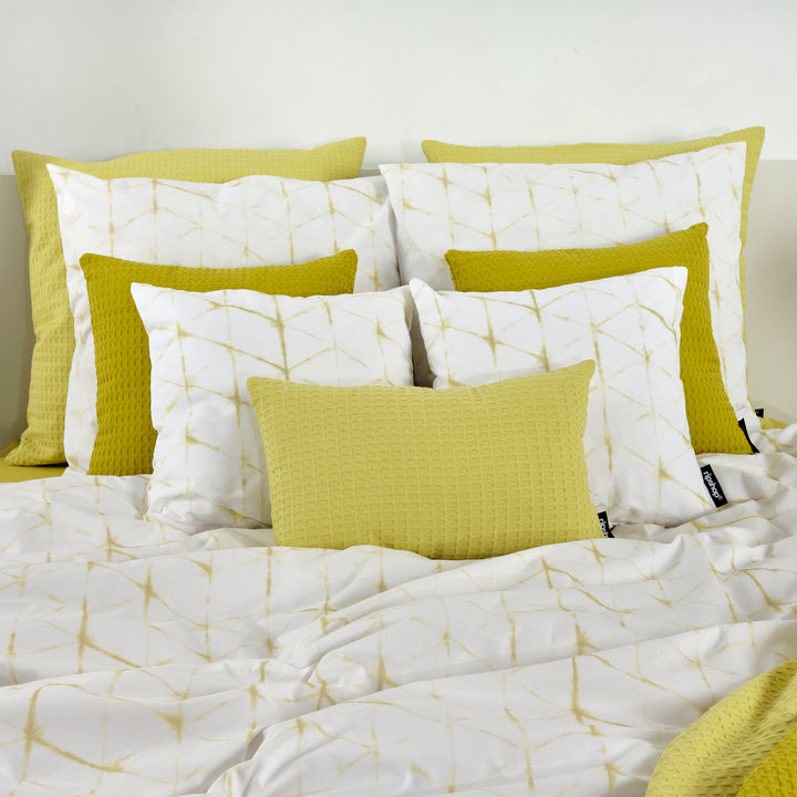 Housse de couette Leek Vert clair 100% coton
