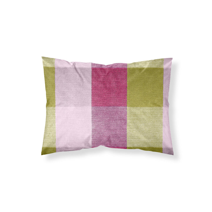 Funda de almohada Bath rosa 100% algodón