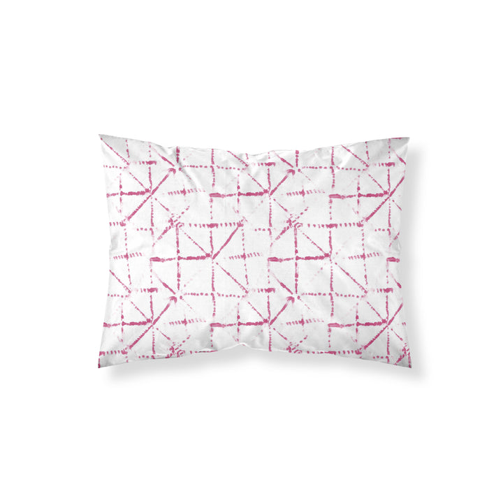 Taie d'oreiller Crawley Fuchsia 100 % coton