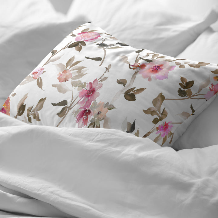 Funda de almohada Leeds Rosa 100% algodón