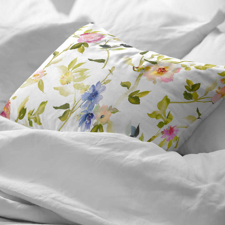 Funda de almohada Leeds Verde 100% algodón
