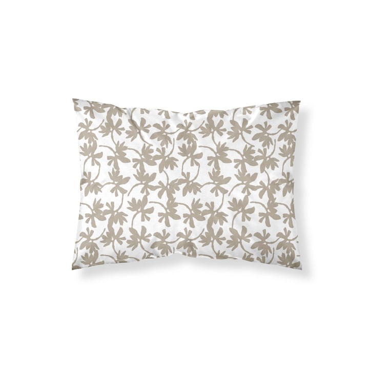 Funda de almohada Preston Marrón 100% algodón