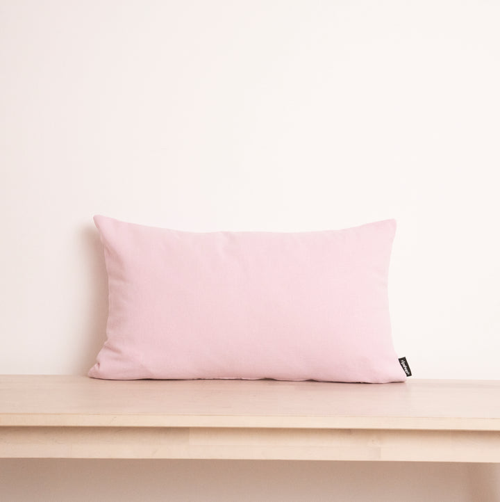 Housse de coussin 100% lin Bois de rose 30x50 cm