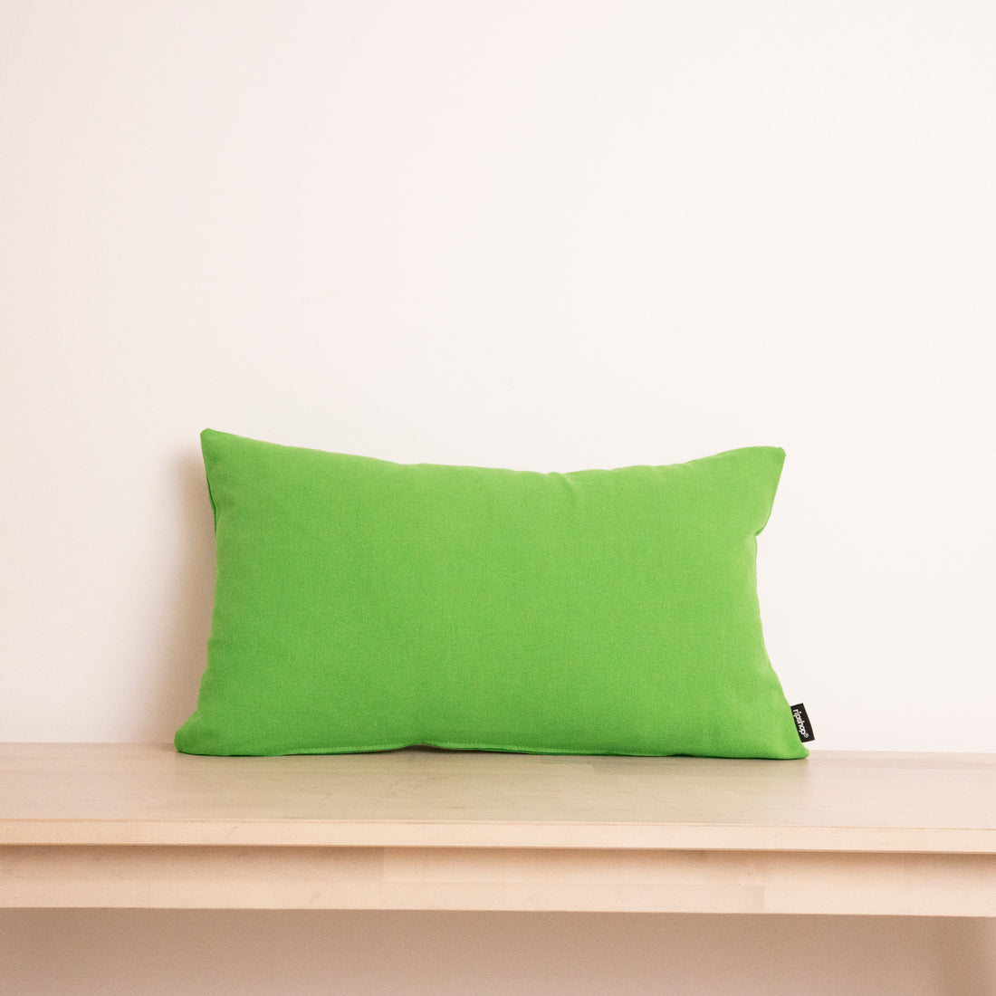100% Linen Cushion Cover Clover Green 30x50 cm