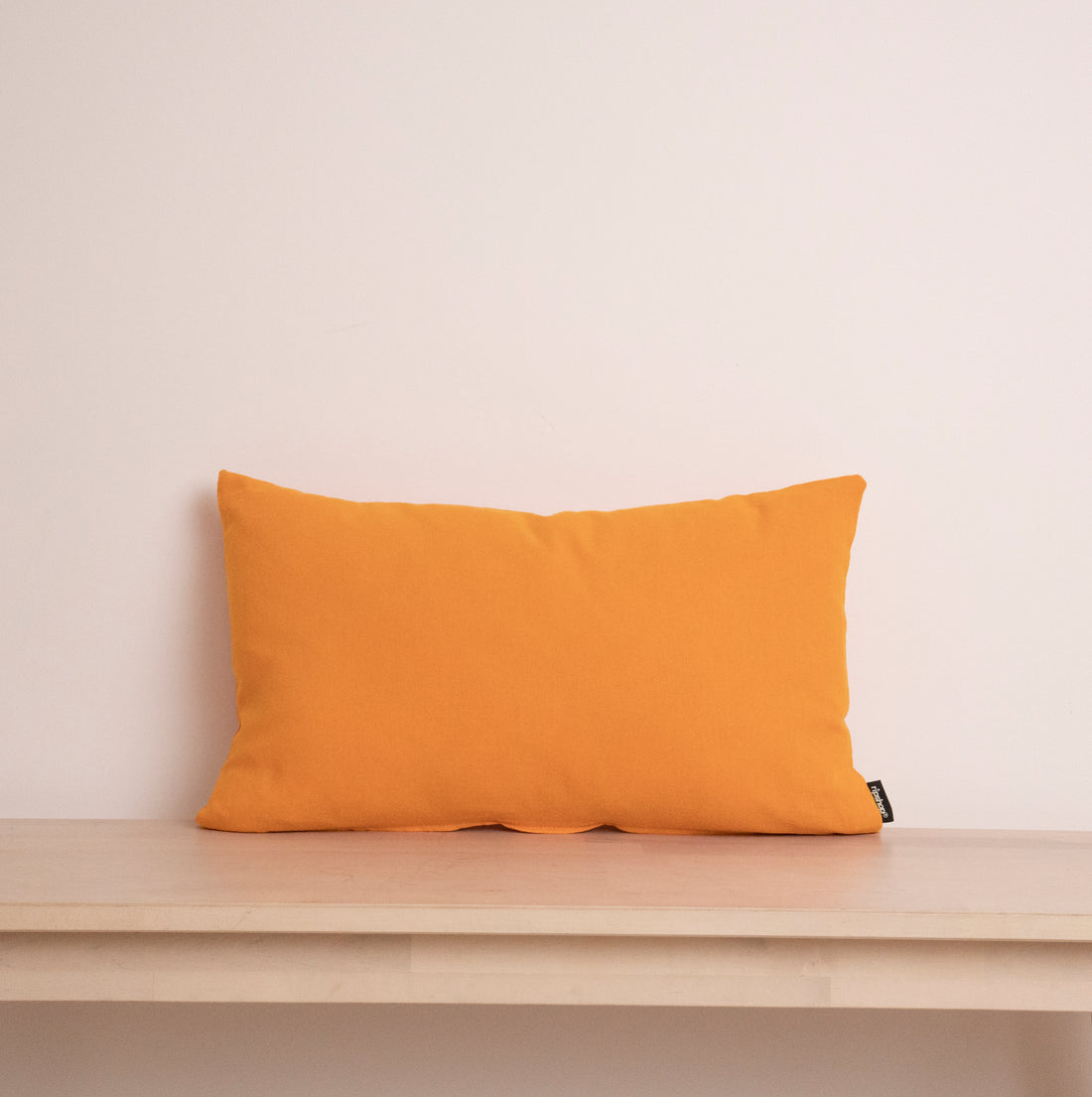 100% Linen Cushion Cover Light Orange 30x50 cm