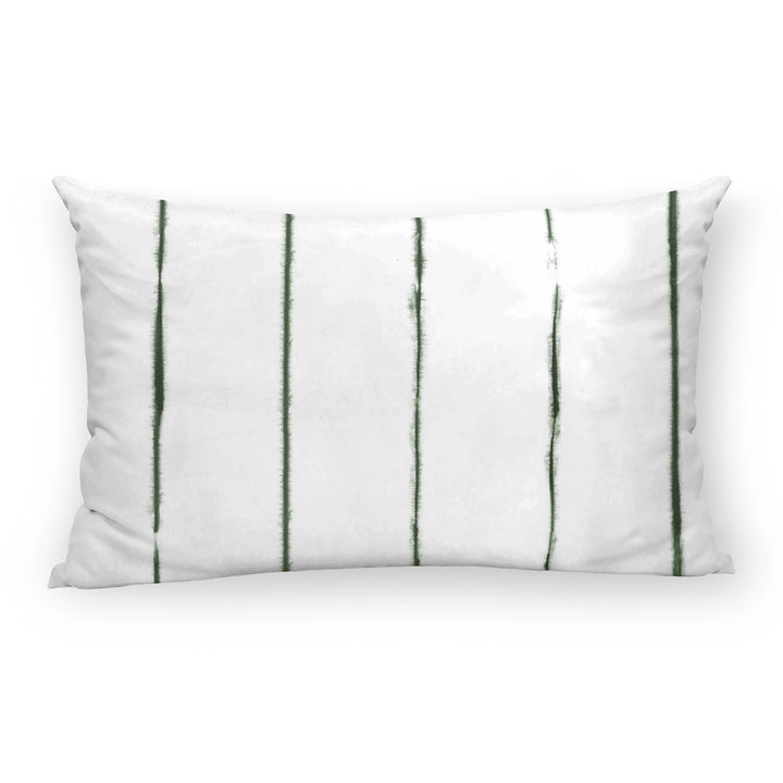 Housse de coussin Andover vert foncé 30x50 cm