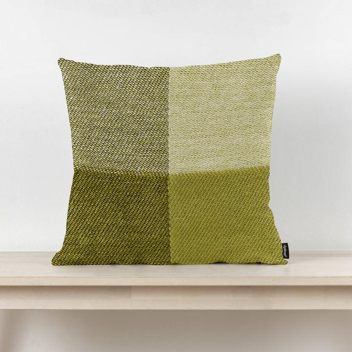 Housse de coussin de bain verte 45x45 cm
