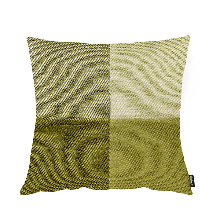 Housse de coussin de bain verte 45x45 cm