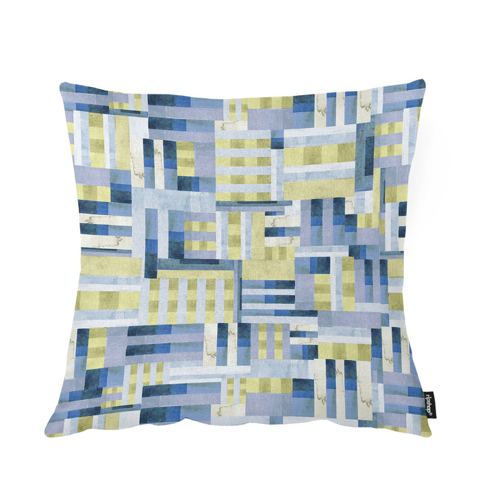 Funda de cojín Diss Azul 45x45 cm