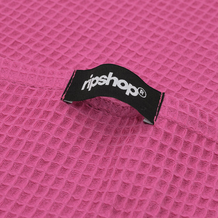 Paquet de 2 pièces. Torchon de cuisine gaufré 100% coton Fuchsia