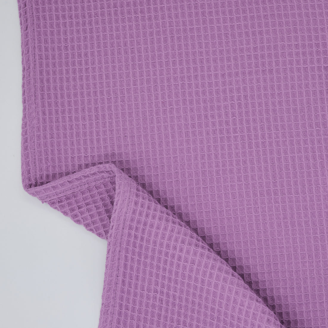 Paquet de 2 pièces. Torchon de cuisine gaufré 100% coton Lilas
