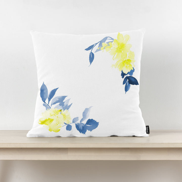 Housse de coussin Leeds Blue 45x45 cm