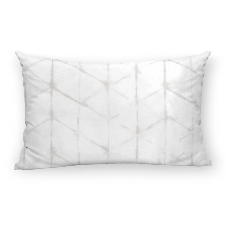 Housse de coussin gris poireau 30x50 cm