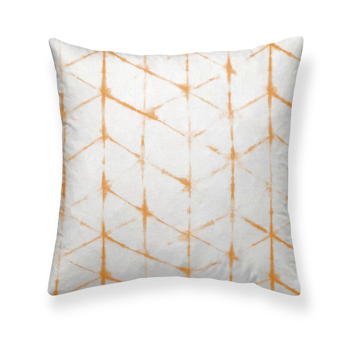 Housse de coussin poireau orange 45x45 cm