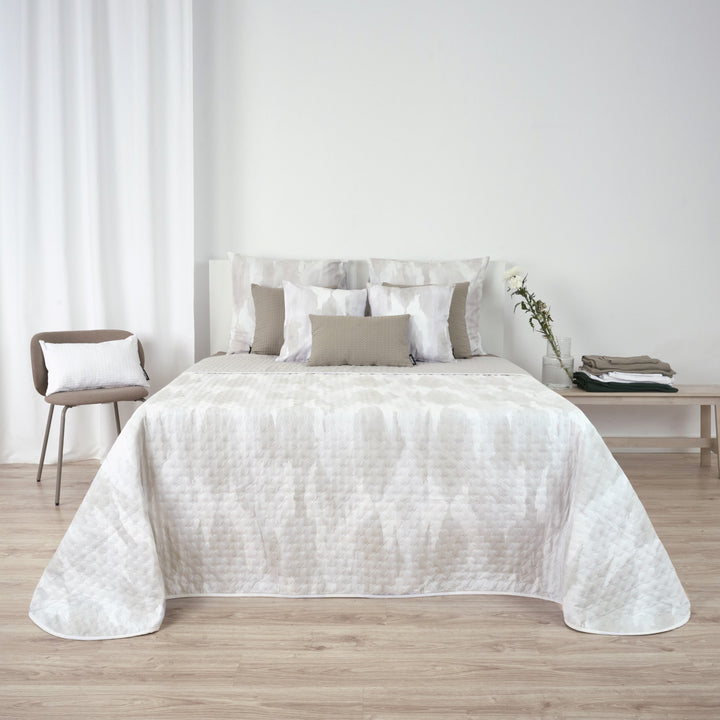 Colcha entretiempo reversible Luton Gris