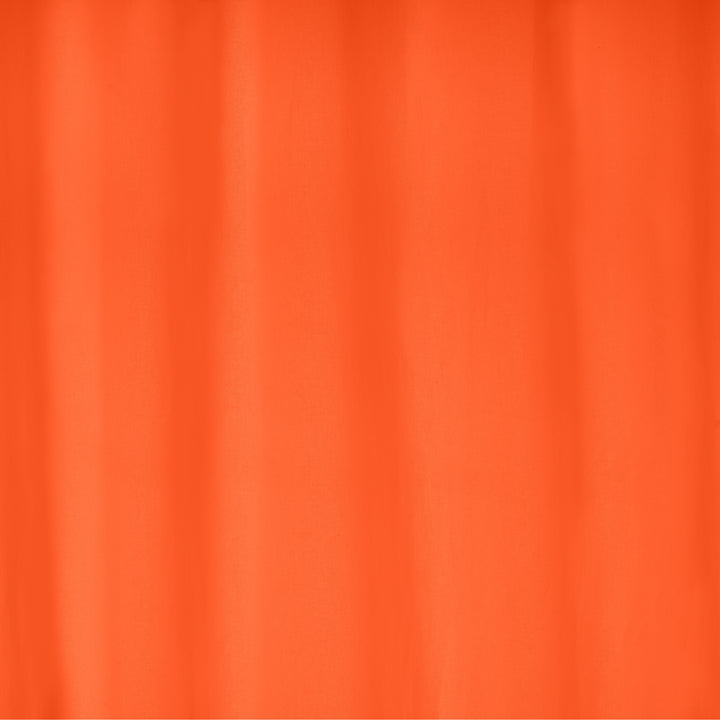Cortina Cinta trasera Lino 100% Naranja Oscuro