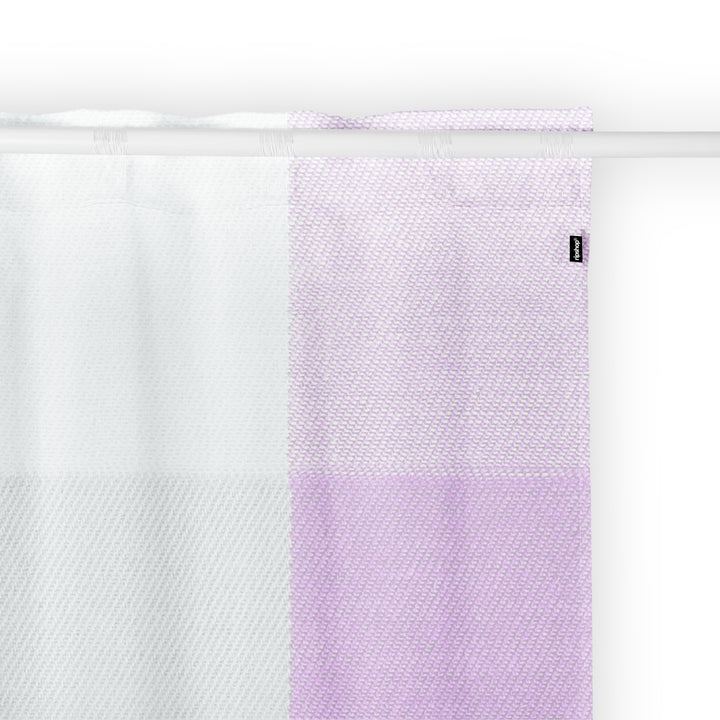 Curtain Tape Back 100% Cotton Bath Lilac