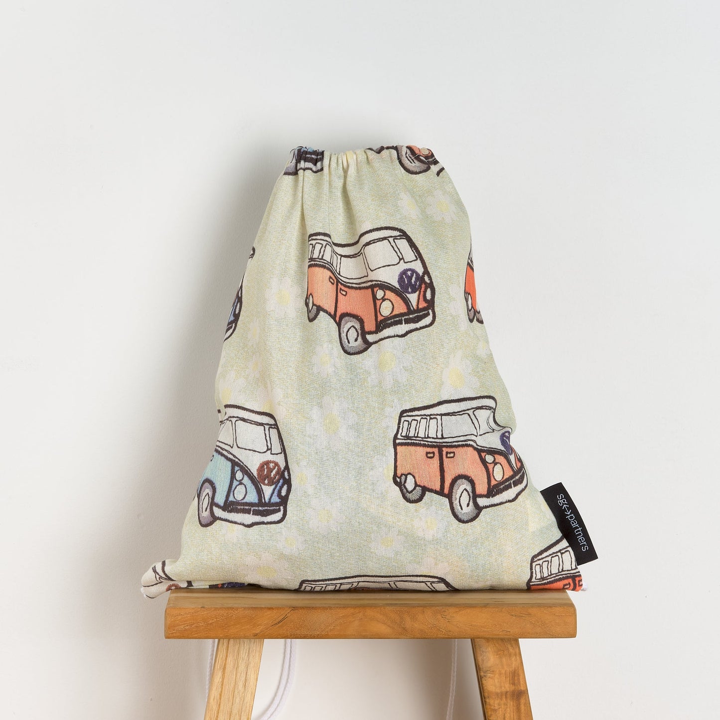 Mochila saco con cordones Buses