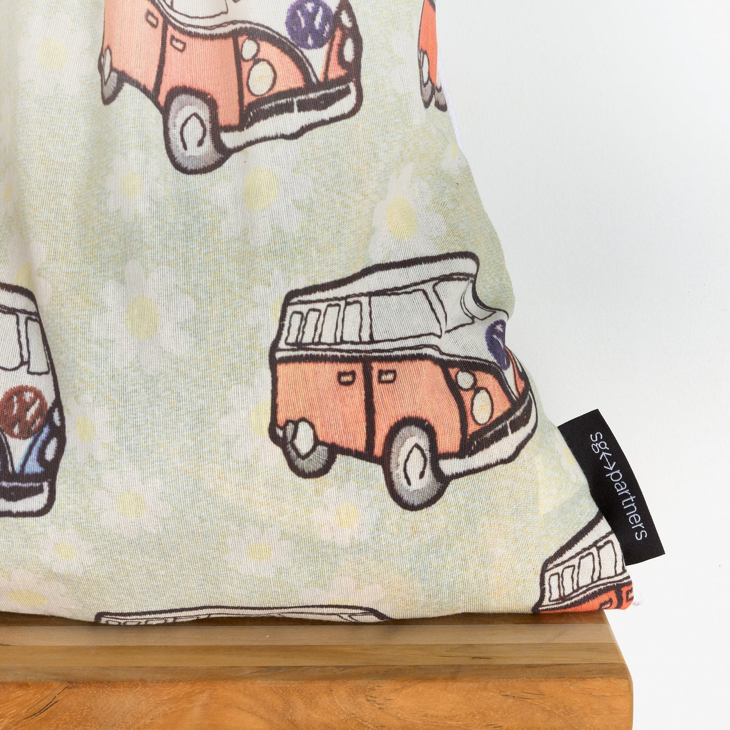 Mochila saco con cordones Buses