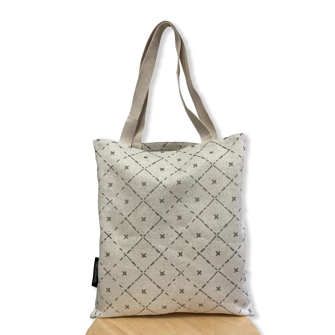 Tote bag Rombos cruz