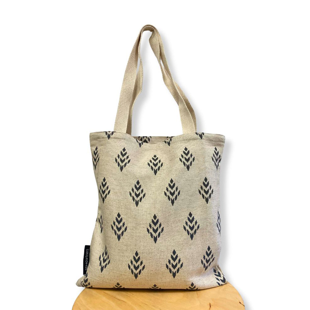 Tote bag Flechas beige