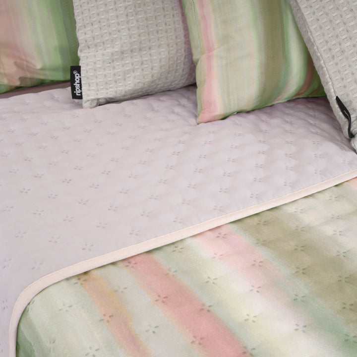 Colcha entretiempo reversible Exeter Verde