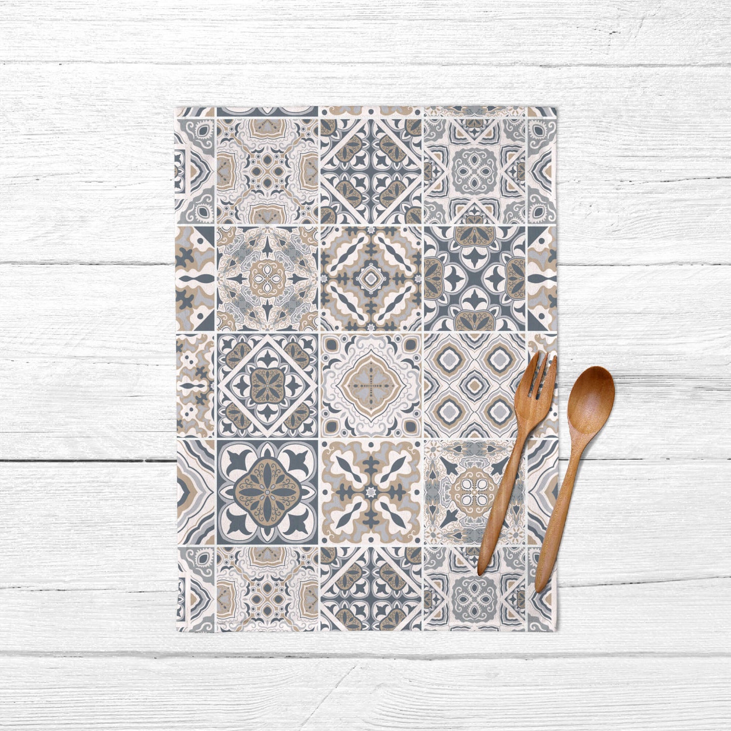 Pack 2 unidades paño de cocina 0120-22 100% algodón 45x70 cm 2