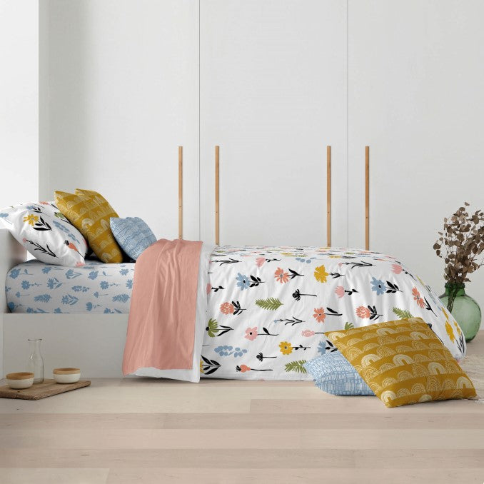 Funda nórdica con botones 100% algodón Arona 2