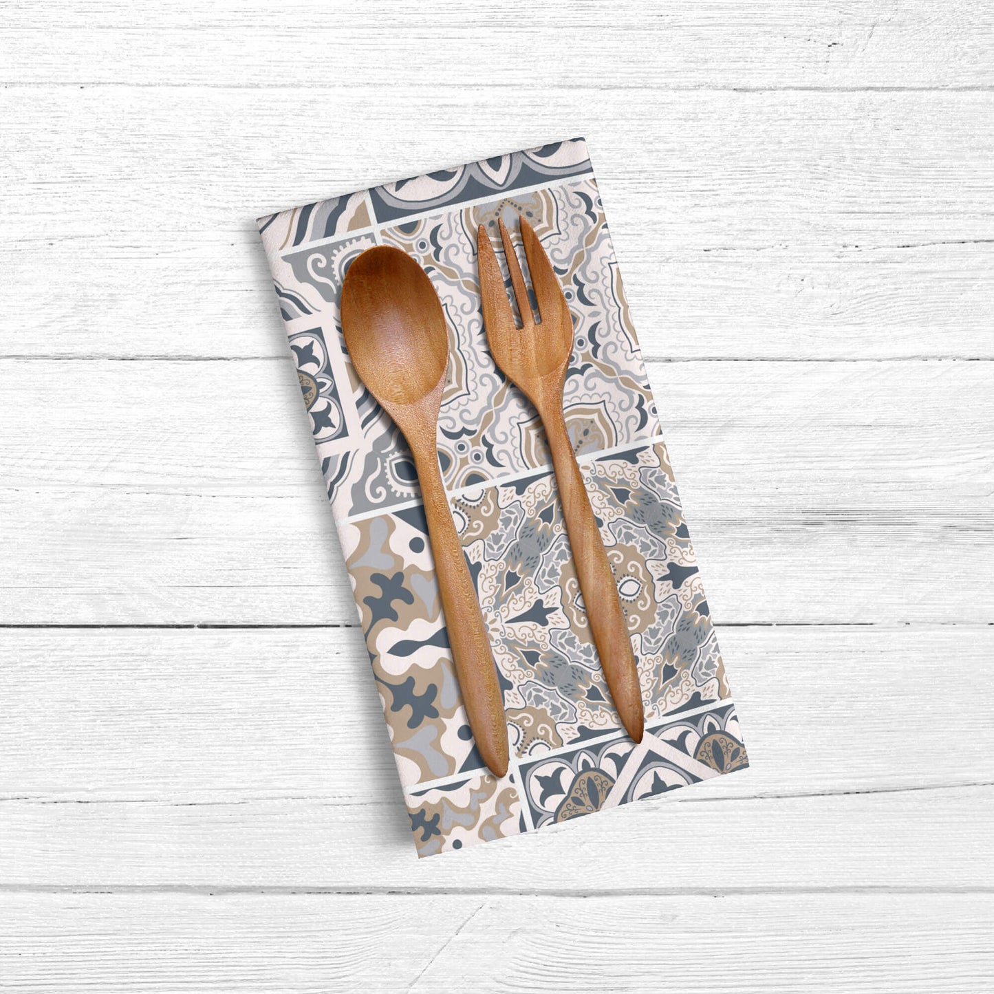 Pack 2 unidades paño de cocina 0120-22 100% algodón 45x70 cm 4
