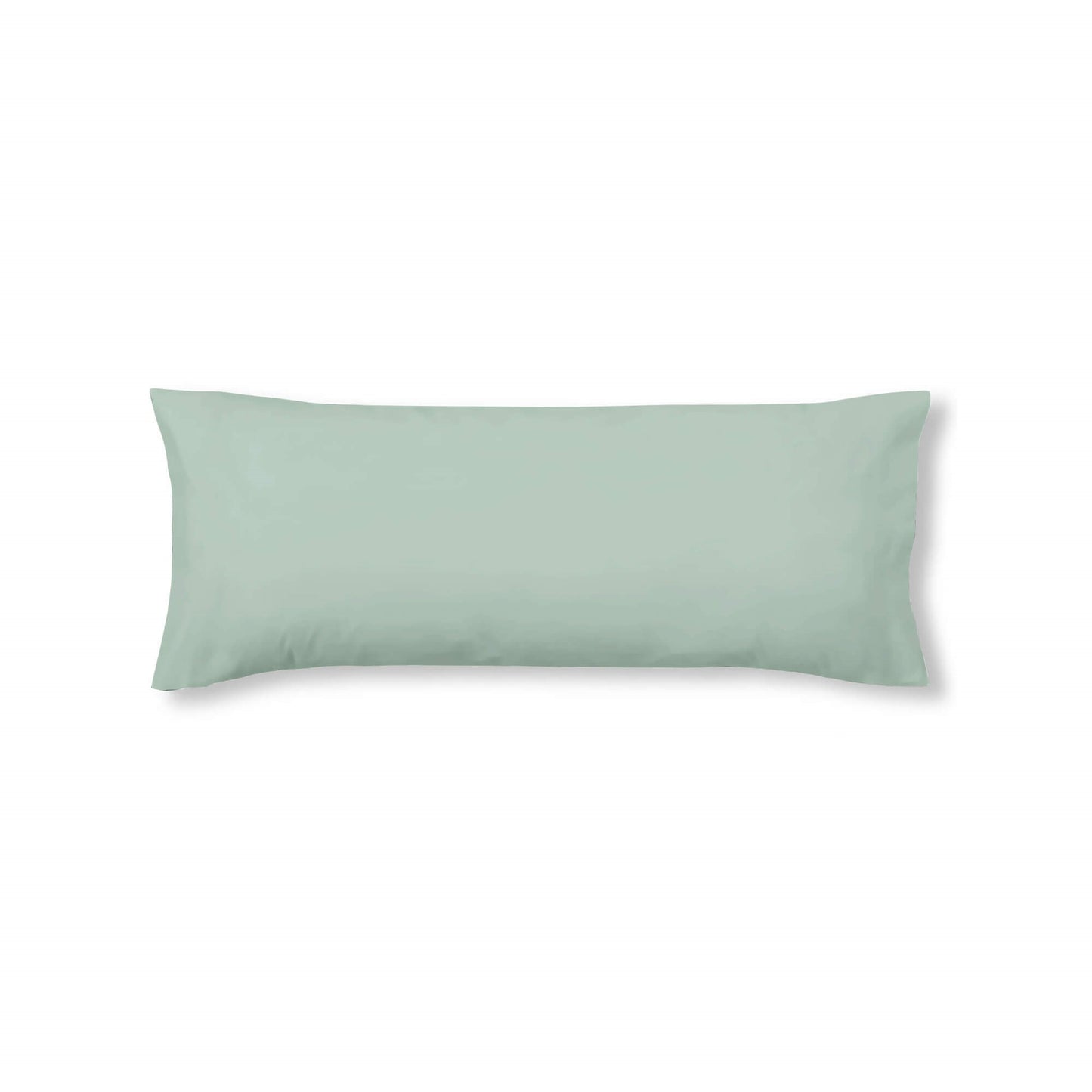 Funda de almohada 100% algodón liso Aqua 0