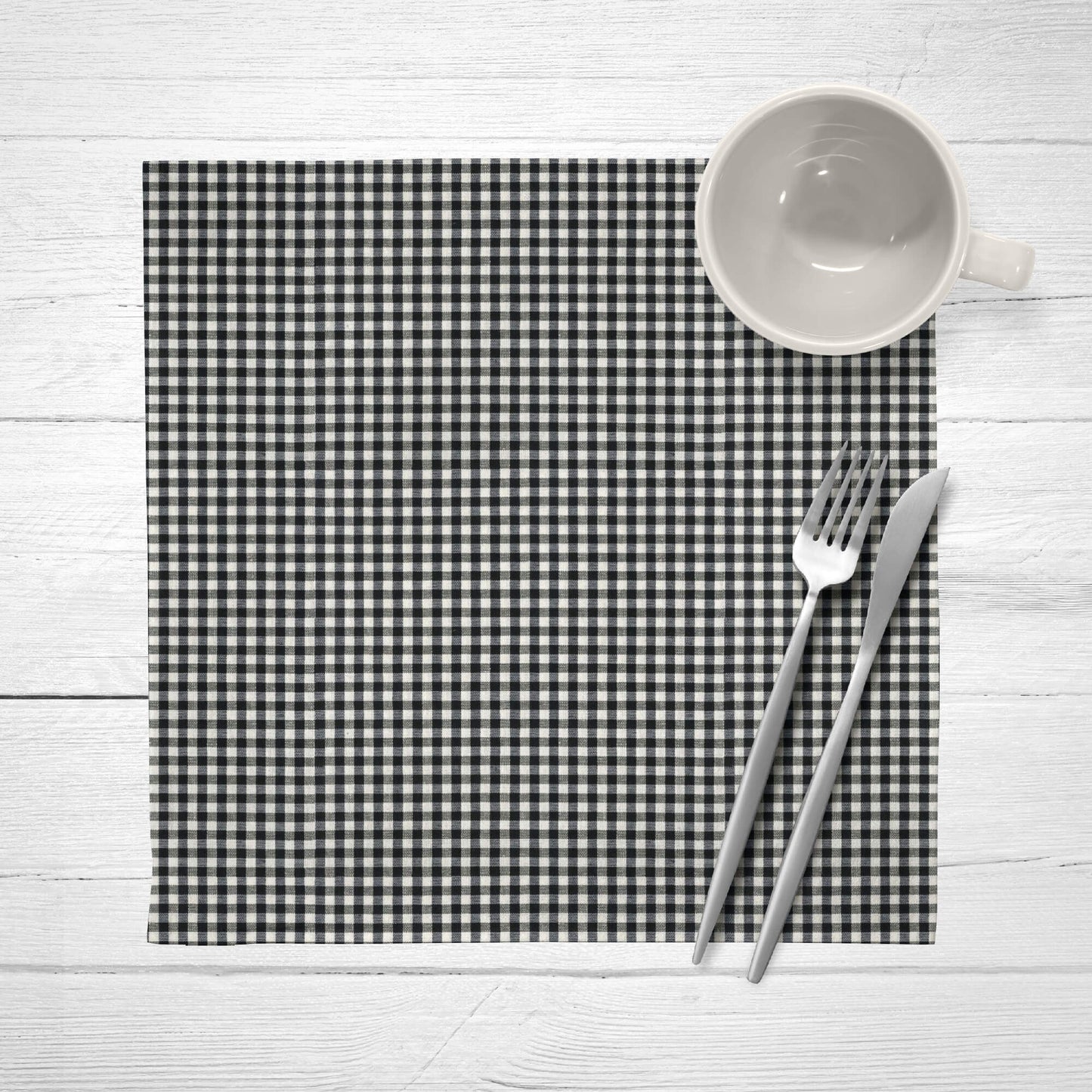 Pack 2 unidades servilletas Cuadros 50-319 - 45x45 cm 3