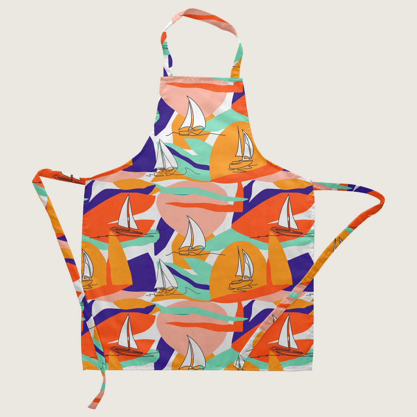 Delantal sin bolsillo 0120-124 - 110x69 cm 0