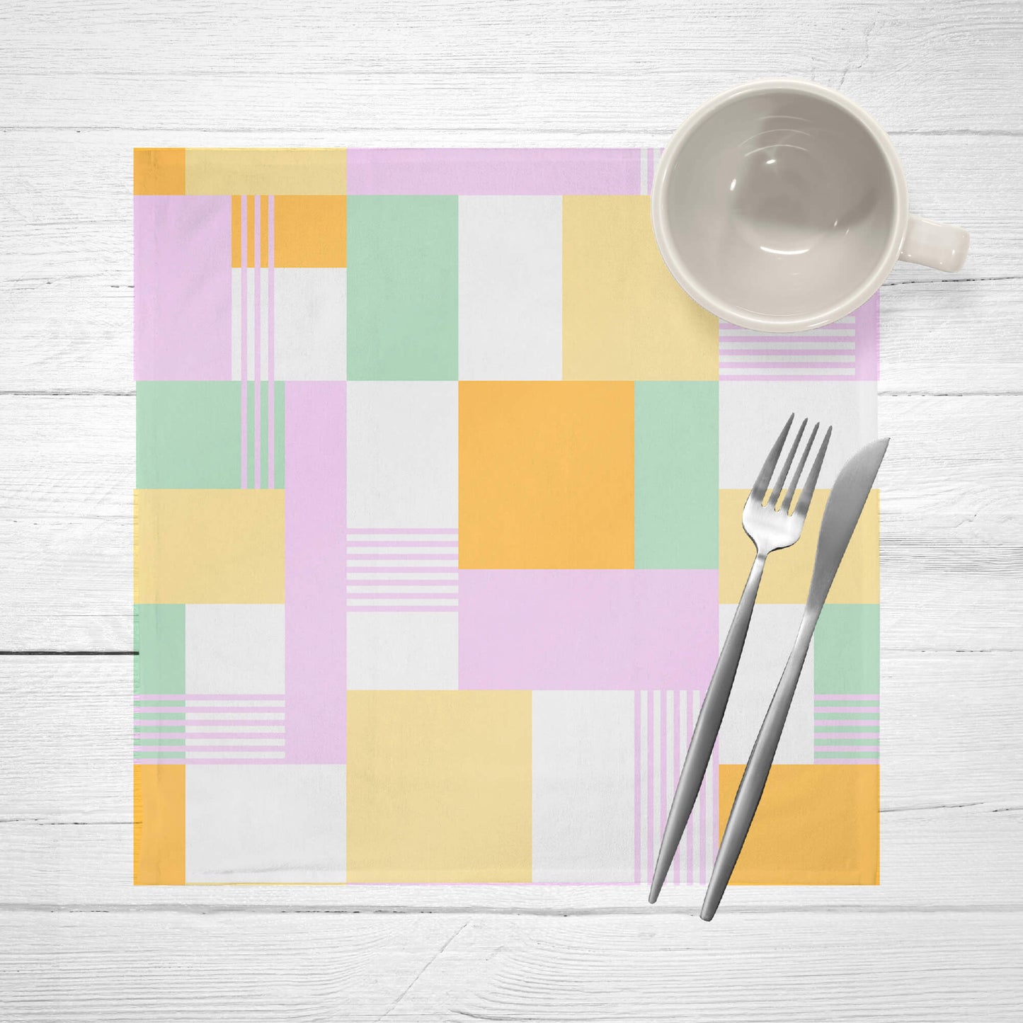 Pack 2 unidades servilletas 0120-146 100% algodón 45x45 cm 3