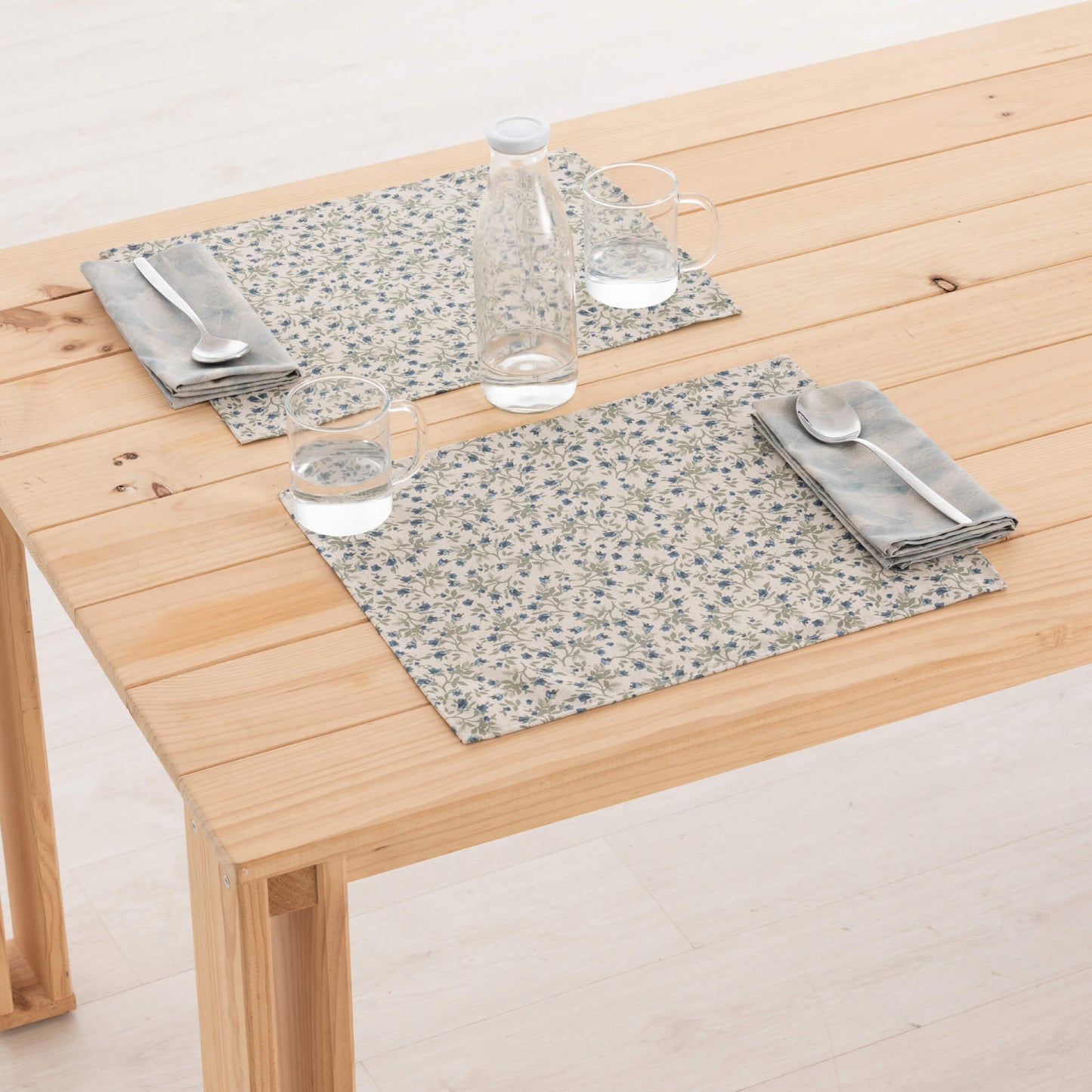 Pack 2 unidades mantel individual resinado Lino 0120-281 - 45x35 cm 2