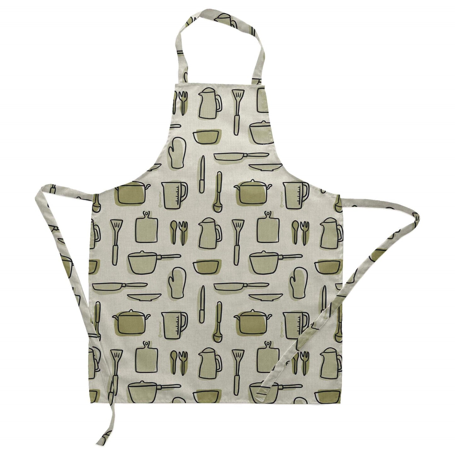 Delantal sin bolsillo 0400-59 - 110x69 cm 0