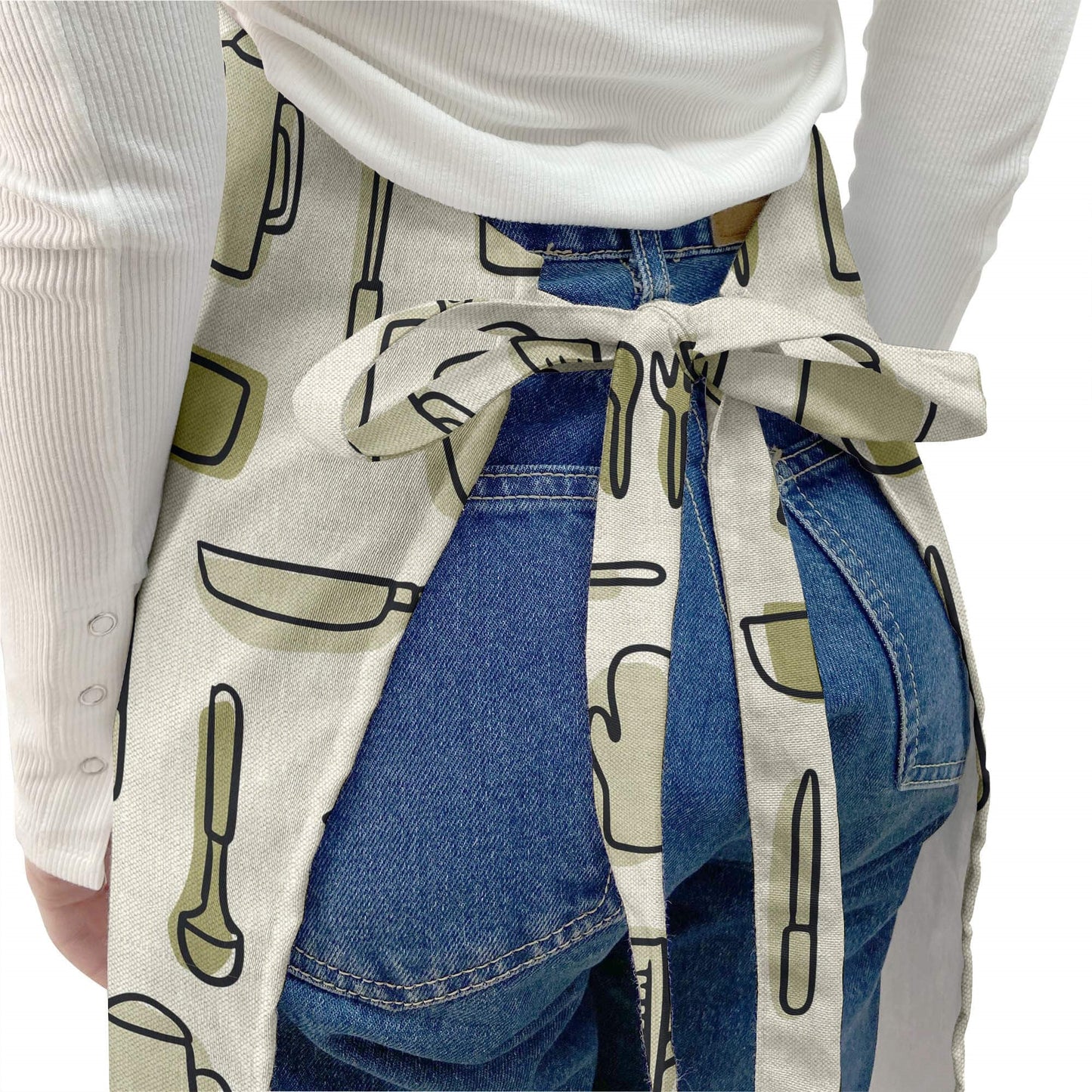 Delantal sin bolsillo 0400-59 - 110x69 cm 3
