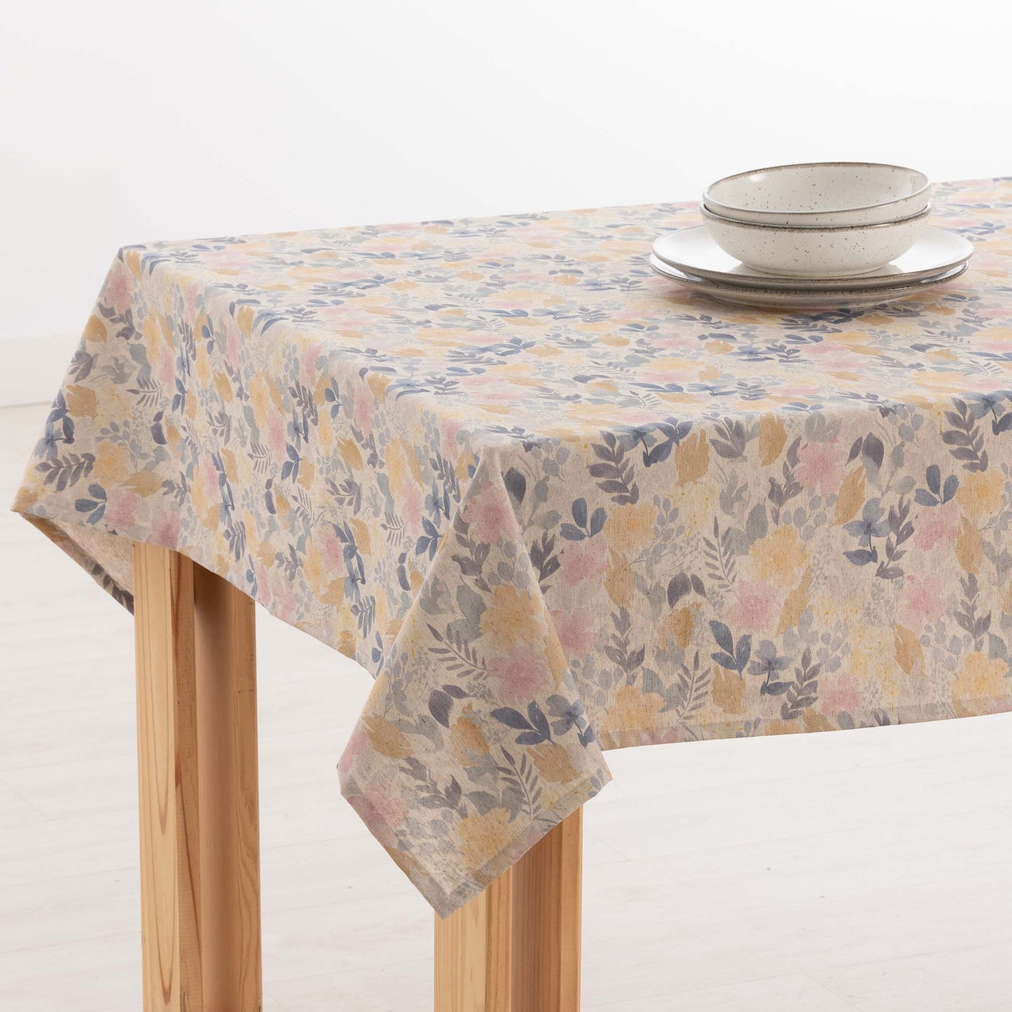 Mantel resinado antimanchas Lino 0120-274 0