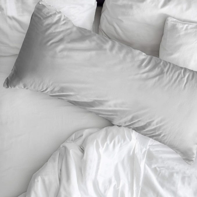 Funda de almohada 100% algodón Pearl Lisa 2