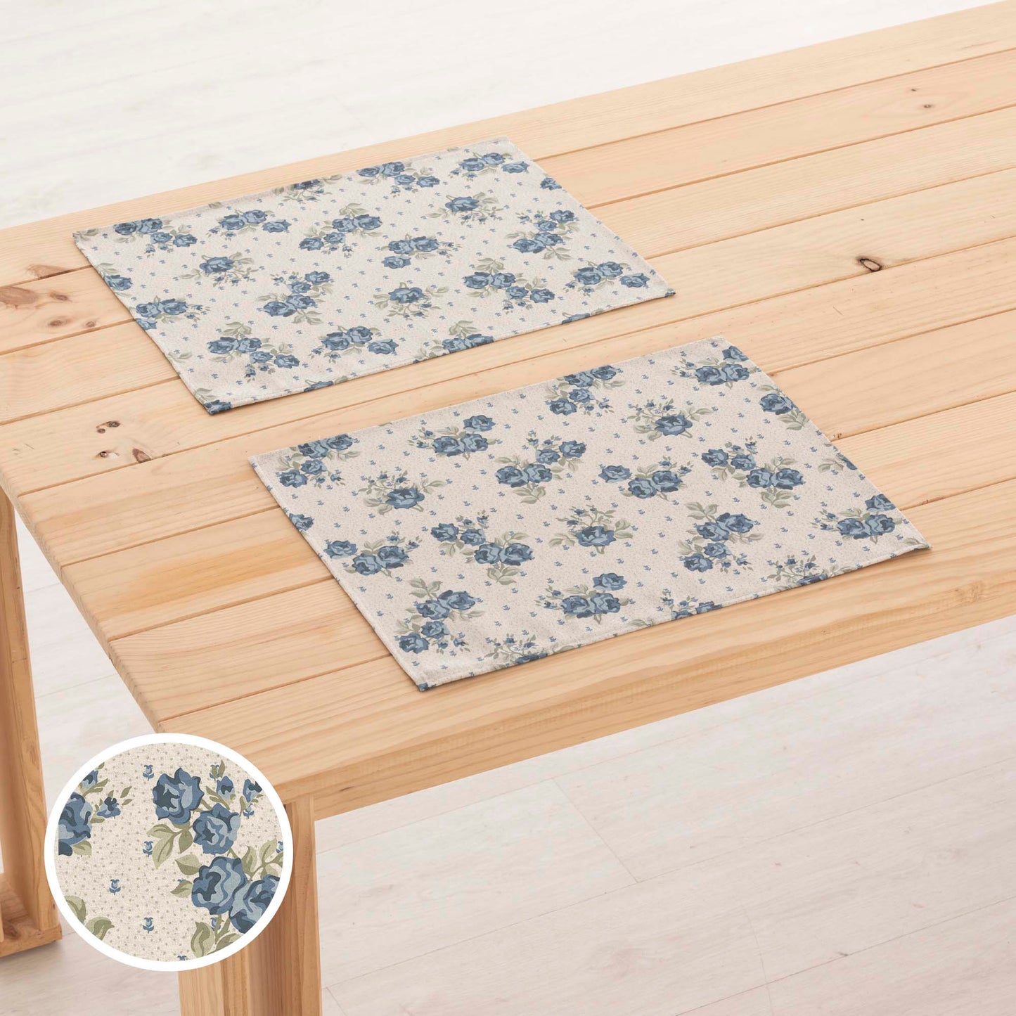 Pack 2 unidades mantel individual resinado Lino 0120-282 - 45x35 cm 1