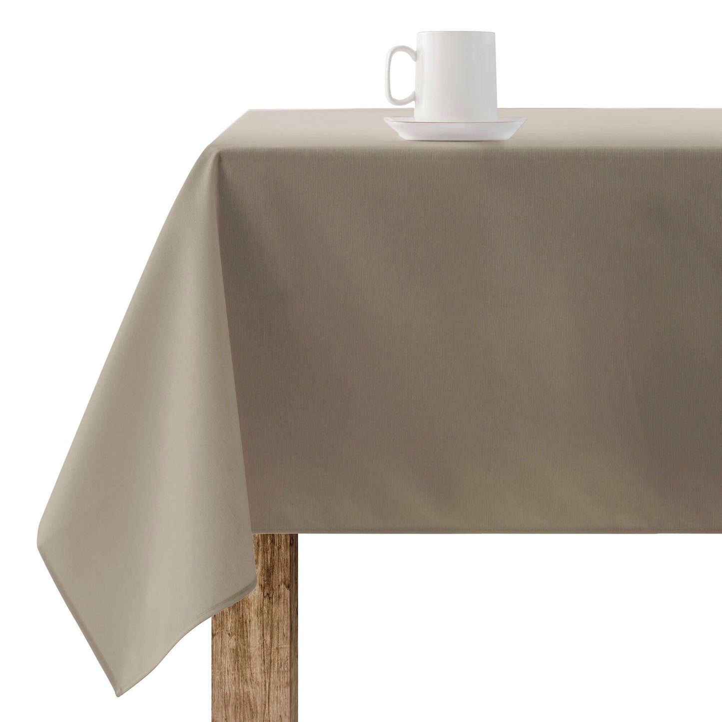 Mantel resinado antimanchas Liso Natural 157 0