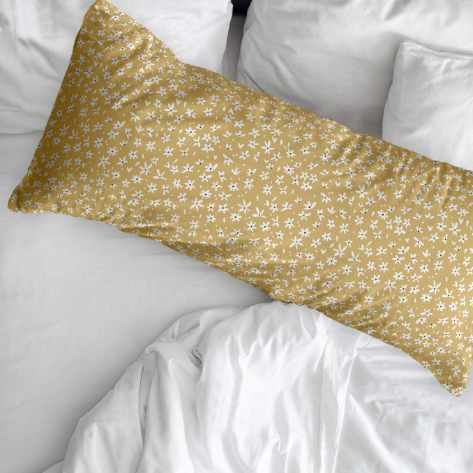 Funda de almohada 100% algodón Provenza Mostaza 2