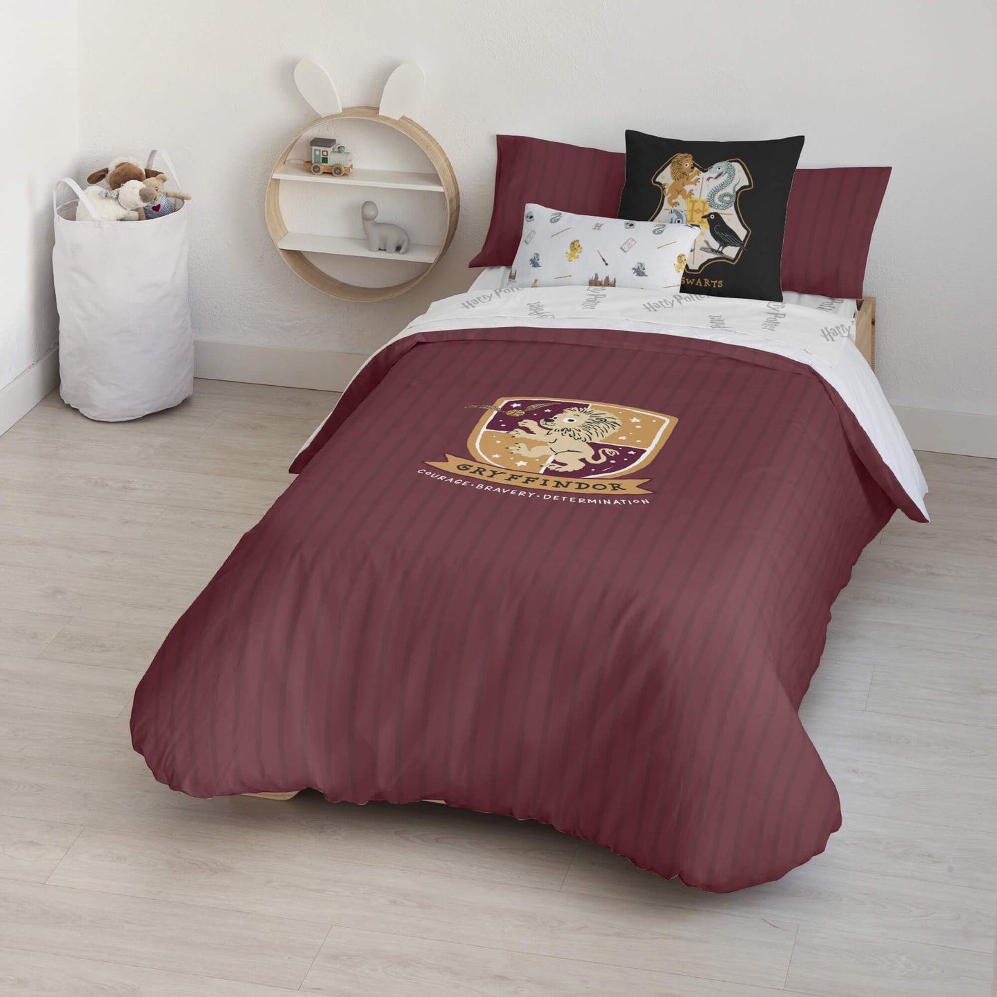 Funda nórdica con botones 100% algodón Gryffindor Sweet
