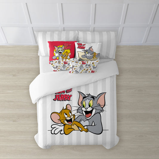 Funda nórdica 100% algodón Tom & Jerry Basic