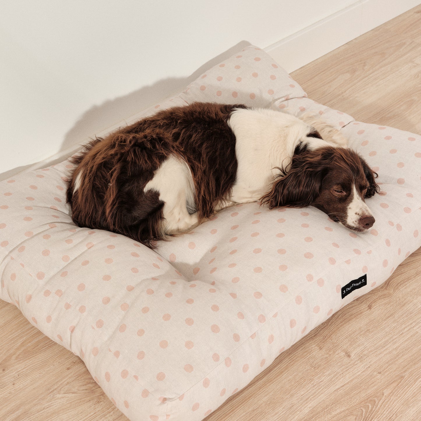 Thick Quilted 100% Cotton Stain Resistant Pet Bed for Dogs and Cats 0120-178