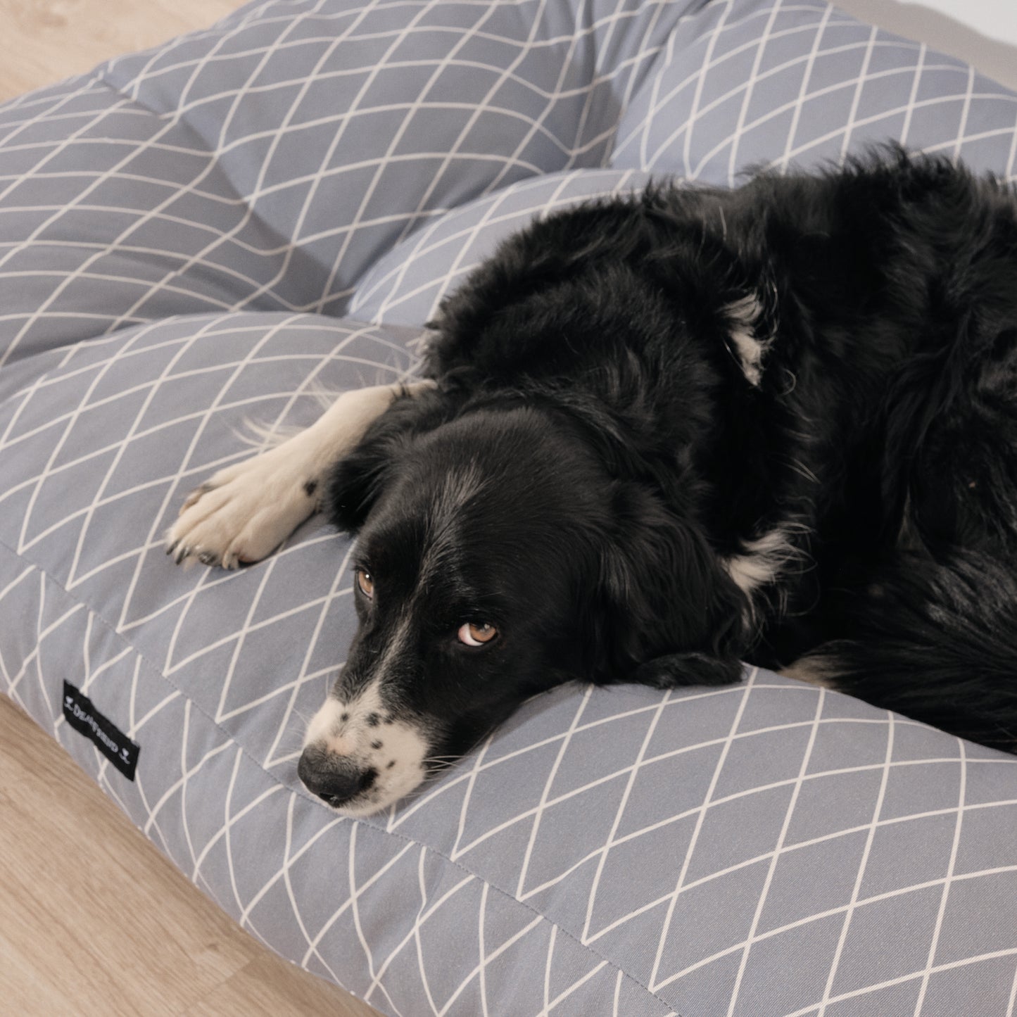 Thick Quilted 100% Cotton Stain Resistant Pet Bed for Dogs and Cats 0120-297