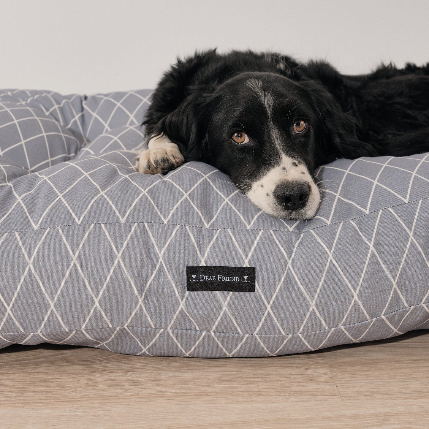 Thick Quilted 100% Cotton Stain Resistant Pet Bed for Dogs and Cats 0120-297