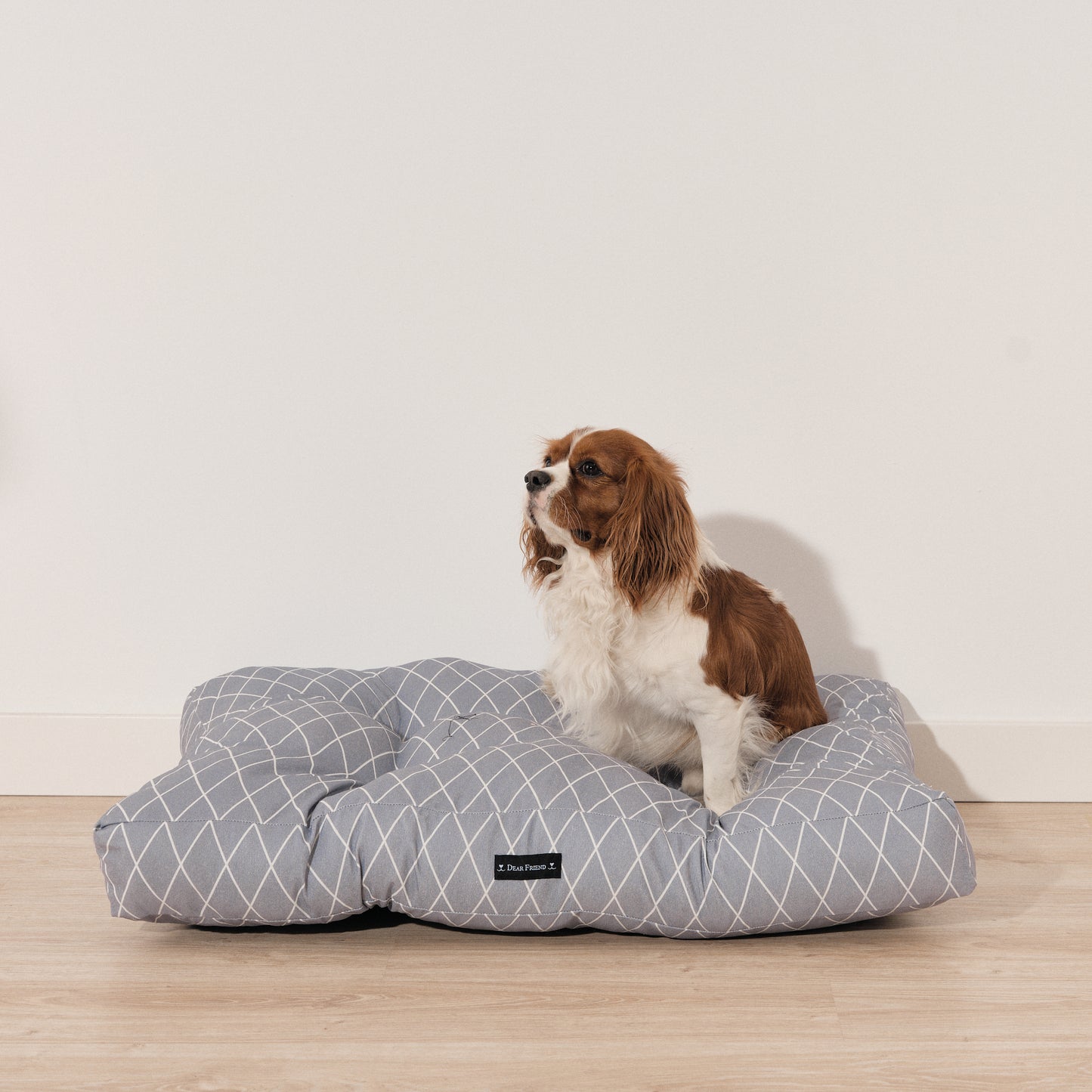 Thick Quilted 100% Cotton Stain Resistant Pet Bed for Dogs and Cats 0120-297